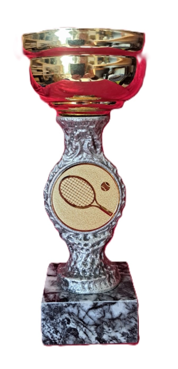 Pokal massiv mit Marmorsockel (Restposten)